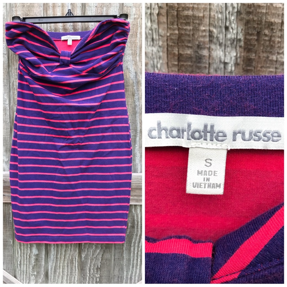 Charlotte Russe Small Haltertop